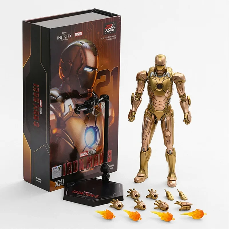 ZD Toys Iron Man Action Figure Joint Movable MK1 MK3 MK6 MK7 MK42 MK45 MK50 MK85 MK17 MK33 MK39 Adult Collection Figure Gift - Image 18