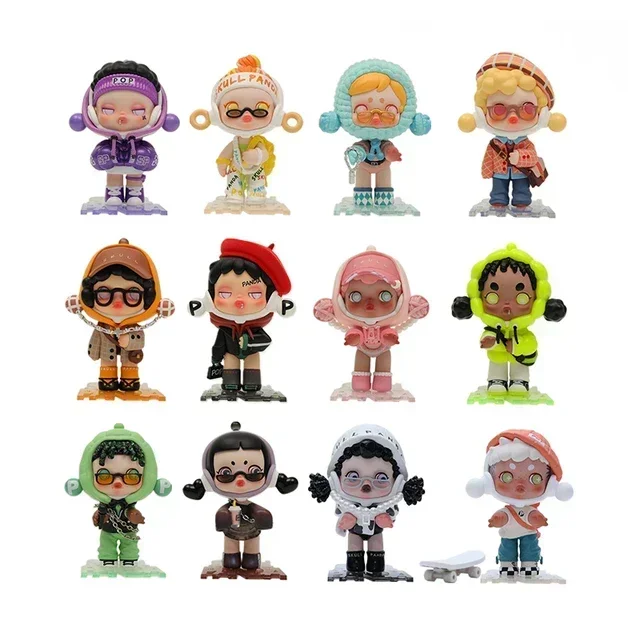 POP MART Skullpanda Panda Craze Series Genuine Mystery Box Blind Box Guess Bag Toys Doll Cute Desktop Ornaments Collection Gift - Image 15