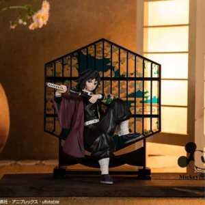 In Stock Original Bandai Banpresto Ichiban Kuji Kimetsu No Yaiba Tomioka Giyuu Anime Characters Model Birthday Present Garage