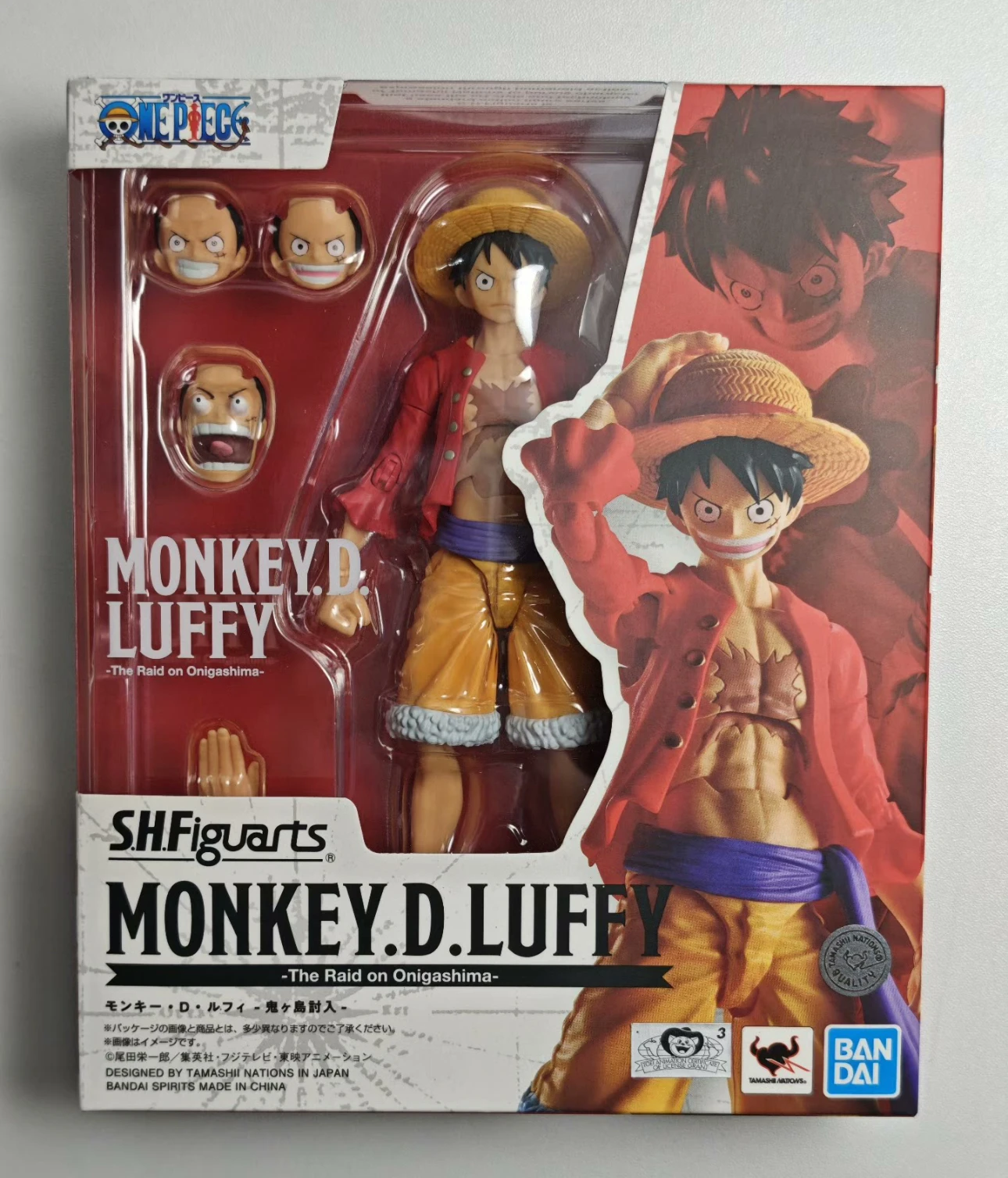 100% Original Bandai S.H.Figuarts SHF One Piece Monkey D. Luffy Romance Dawn in Stock Anime Collection of Action Figures Model - Image 16