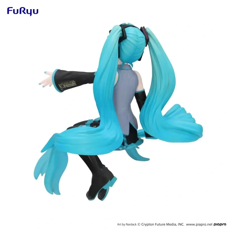 Original Furyu Hatsune Miku Noodle Stopper Anime Figure Nardack Ver Action Figure Toys Pvc Model Collection Doll Gift