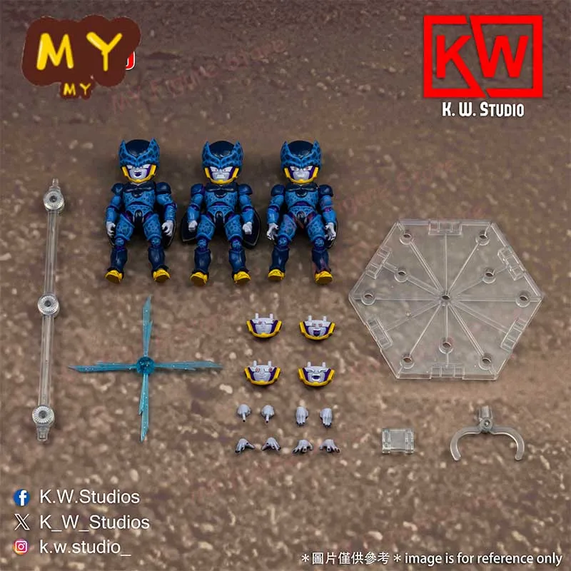 In Stock Original Kw Studio Kw005 Kw005p Dragon Ball Cell Shf Tiny Monster Accessories Pack Anime Action Figure Model Toy Kid - Image 4