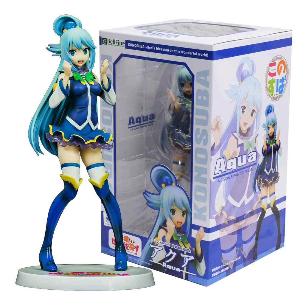 19CM Anime Kono Subarashii Sekai ni Shukufuku o! Aqua Figure 1/8 Model Toy Doll Aciton Figure PVC - Image 6