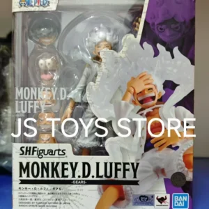 Bandai Original S.H.Figuarts SHF ONE PIECE Monkey D. Luffy Gear 5 Anime Action Figure Model Toys