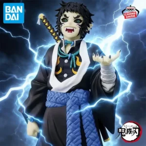 Bandai Original Banpresto Demon Slayer Kaigaku  Action Figure Kibutsuji Muzan Anime Figura Dolls Kids Toys For Boys Juguete Gift