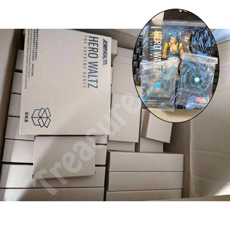 Demoniacal Fit Gogeta Figure Dragon Ball Z Super Saiyan Blue Hero Waltz Gogeta The Supreme Dance Anime Action Figure Toys Gifts