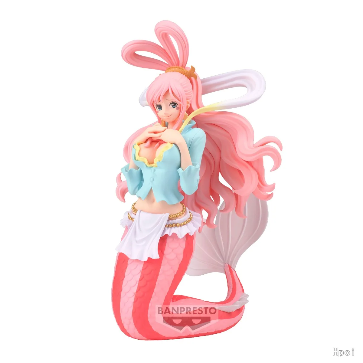16CM Anime One Piece GLITTER&GLAMOURS Shirahoshi Figure Mermaid Princess Scene Model Toy Doll Aciton Figure Desktop