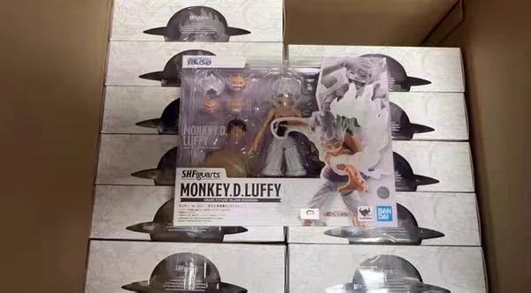 in stockOriginal BANDAI ONE PIECE S.H.Figuarts SHF Monkey D. Luffy Gear 5 Future Island Egg Action Figure Collectible Model Toys - Image 8