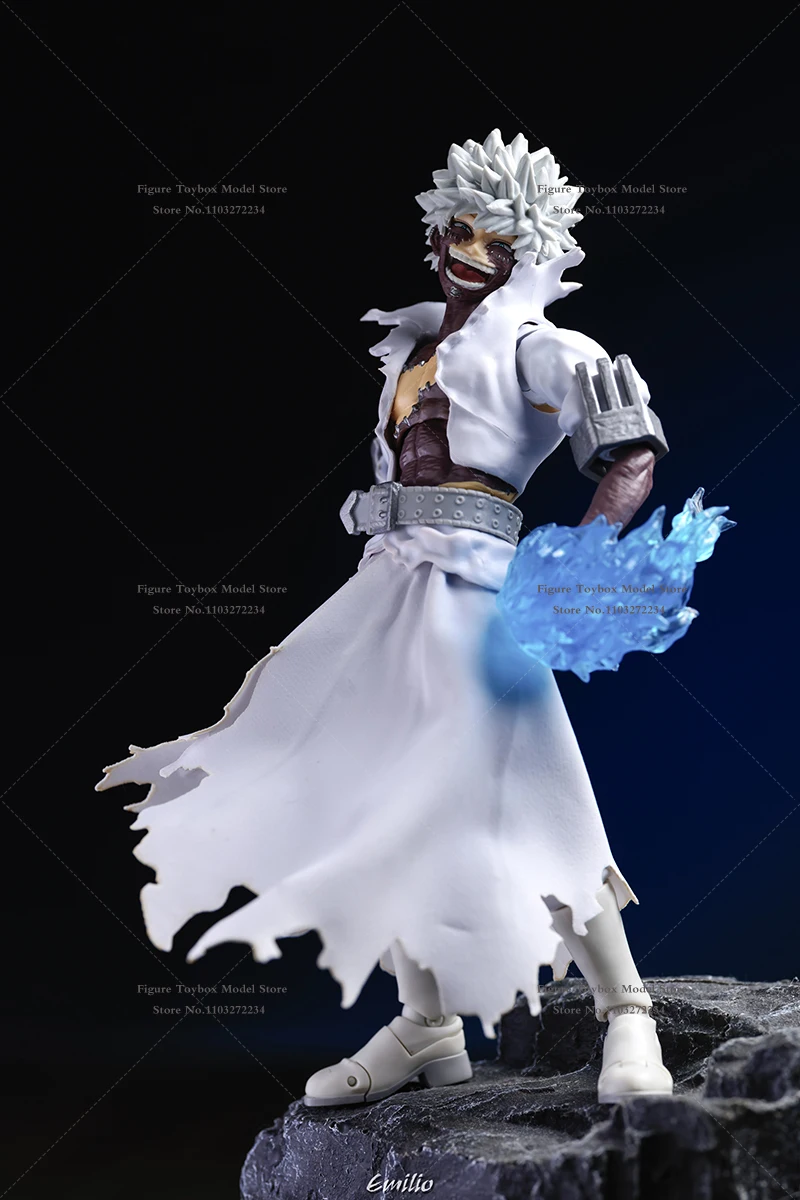 1/12 Male Soldier White Ripped Version Cloak Toys Clothes Accessory For Anime Dabi 6inch Shf Action Figurine Body Decoration