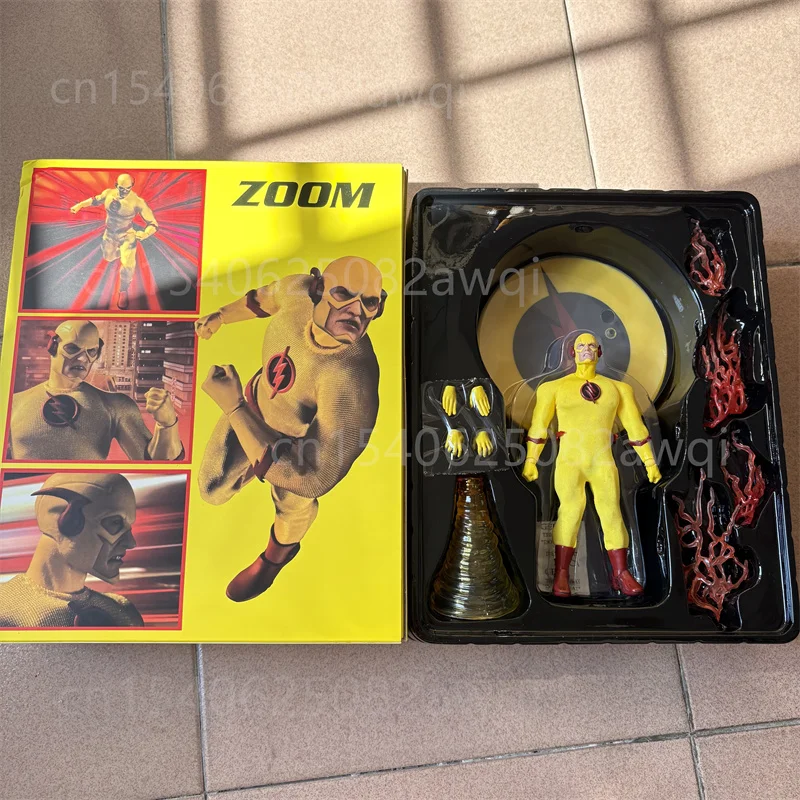 Mezco One:12 Super Hero Flash & Zoom Action Figure Toys The Flash Action Figures Real Colthes Collectible Collective Model Toys