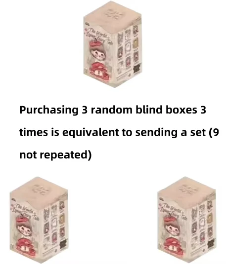 ANMOO The World Is Lying Fairy Tale Series Blind Box Mystery Box Dolls Kawaii Action Anime Figure Blind Box Toys Gift - Image 9