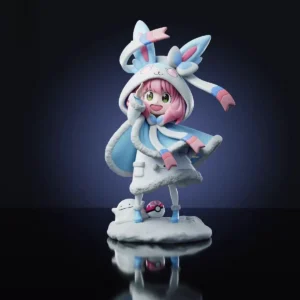 Anime Surroundings Family Anime Figure Ania Cosplay Elf Ibu Second Beauty Girl Collectible PVC Static Model Series
