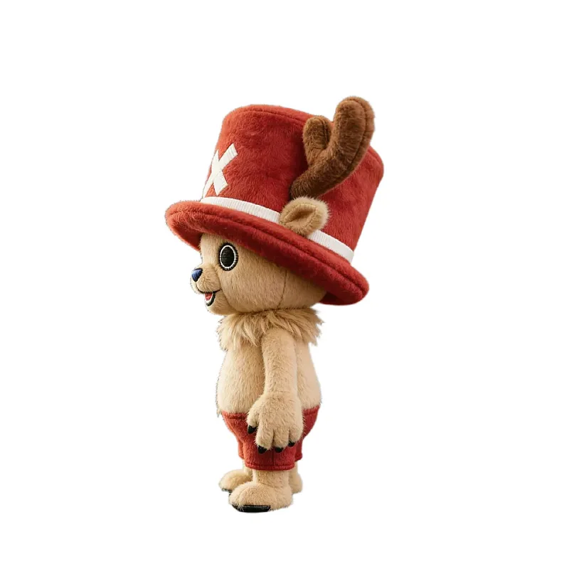 New Anime One Piece Chopper Plush Doll Cute Ship Doctor Deer with Pink Hat Anime Peripherals Toy Birthday Christmas Gift - Image 3