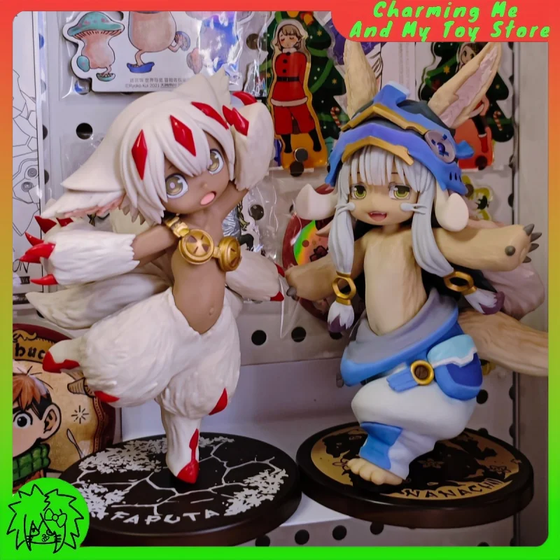 In Stock Genuine From Made In Abyss: The Golden City Of The Scorching Sun Figurines Nanachi, Faputa Desktop Ornament Figure Gift