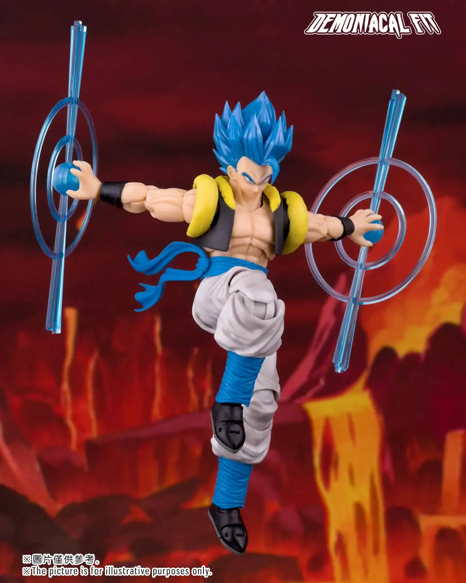 IN STOCK Demoniacal Fit Dragon Ball Z Gogeta Figure SHF Hero Waltz Gogeta The Supreme Dance Super Saiyan Trunks Action Toy Gift - Image 6