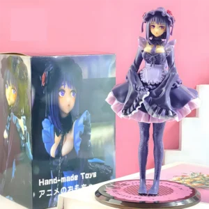 Action Figurine My Dress-Up Darling Anime Figure Kitagawa Marin Black Maid Shizuku Kuroe Statue Collection Decor Model Toy Gift