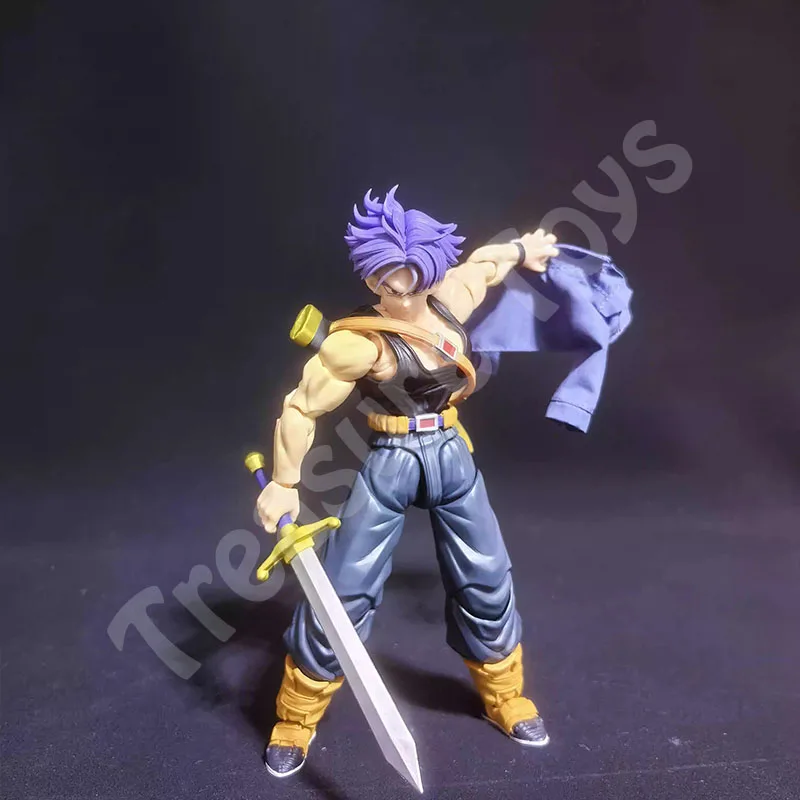 In Stock MLan Works Trunks Jacket Set Dragon Ball Fits Tonsen Arttoys Super Saiyan Trunks Anime Action Figures Gifts Toys