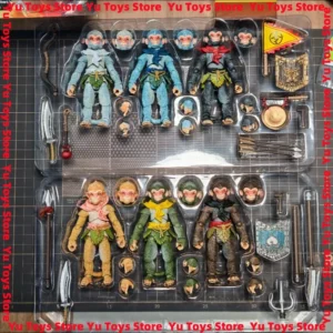 Genuine Fury Toys 1/12 Huaguo Mountain Monkey Action Figures Sun Wukong Decorative Ornaments Model Kt Toy