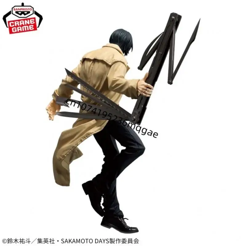 Bandai SAKAMOTO DAYS Sakamoto Taro SHIN ASAKURA LU SHAOTANG Anime Action Figures Model Collections Osaragi Ornaments Gift - Image 5