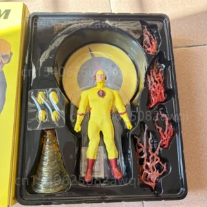 Mezco One:12 Super Hero Flash & Zoom Action Figure Toys The Flash Action Figures Real Colthes Collectible Collective Model Toys