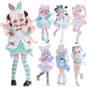 In Stock Wanmeng Sugary Girls 1/8Mjd Blind Box Movable Doll Action Figure Doll Trendy Toy Ornaments Figure Cute Boy Girl Gift