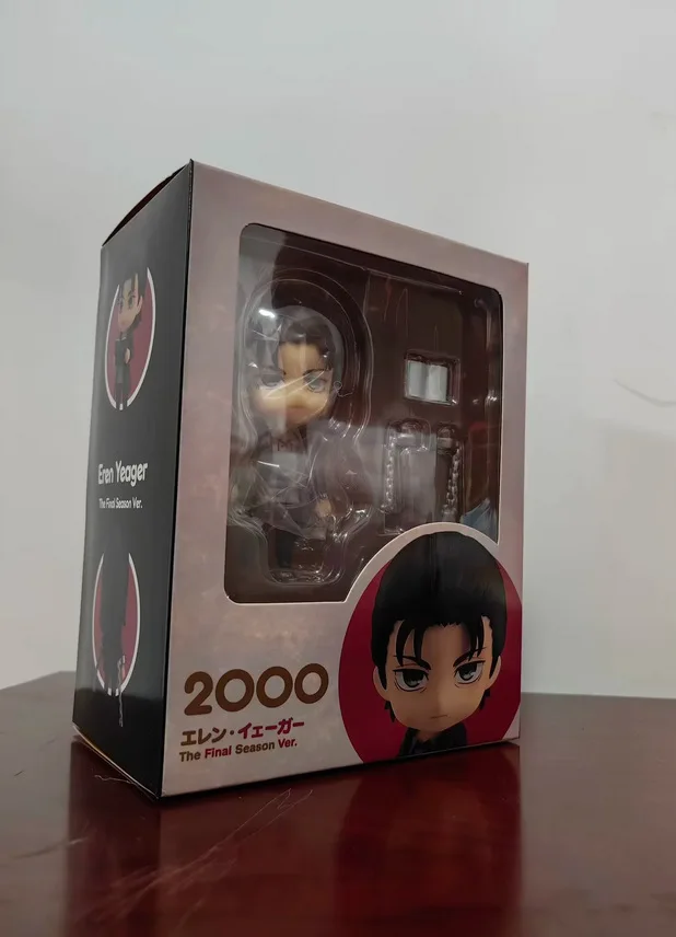 10cm Attack on Titan 2000# Eren Jaeger Eren Yeager The Final Season Anime Action Figure Toys Doll Collection Christmas Gift - Image 3