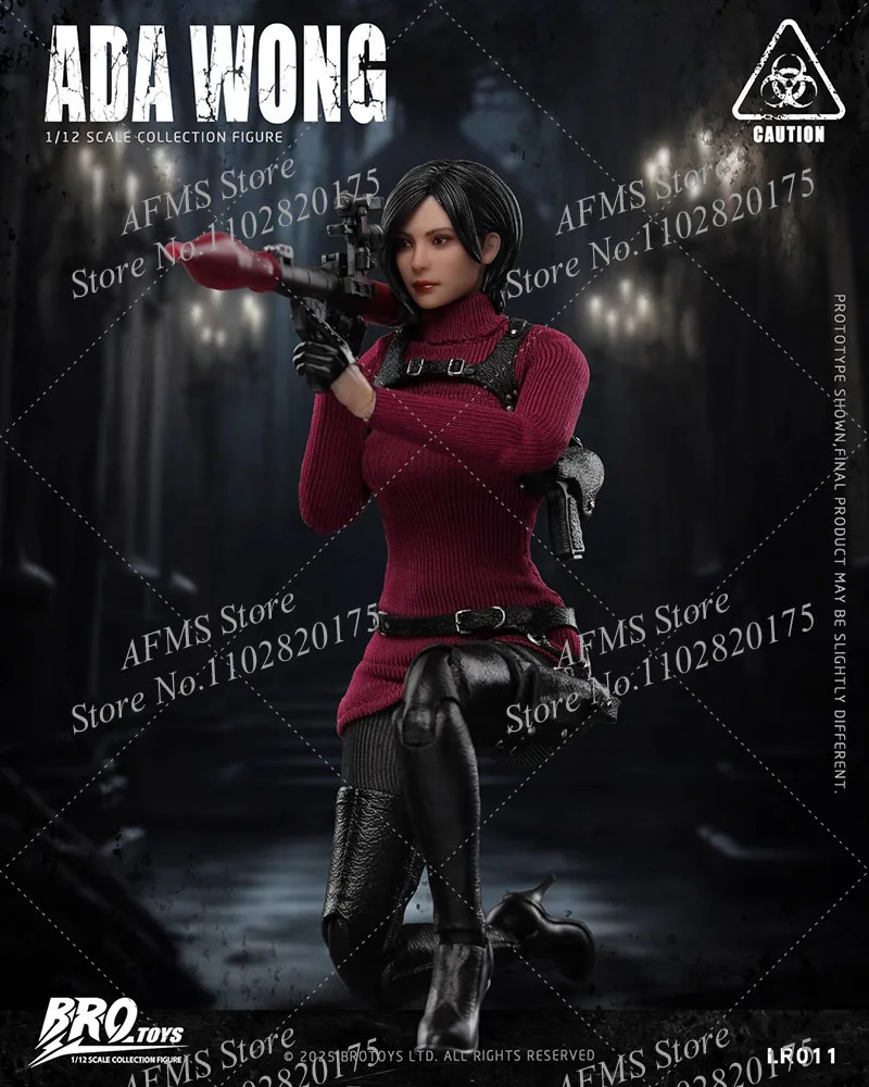 BROTOYS LR011 1/12 Scale Collectible Figure Female Spy Agent Ada Wong Full Set 6Inch Women Soldier Action Figure Dolls Toys - Image 4