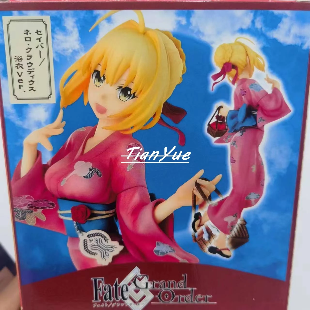 Anime Fate Grand Order Saber and Joan of Arc and Mash Kyrielight kimono version Action Figure Model Toy 21cm - Image 5