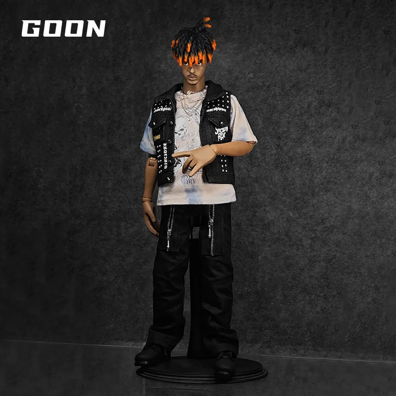 GOON 1/6 Juice Wrld Hip-Hop Rapper Action Figure Collectible Model Toy Figurine