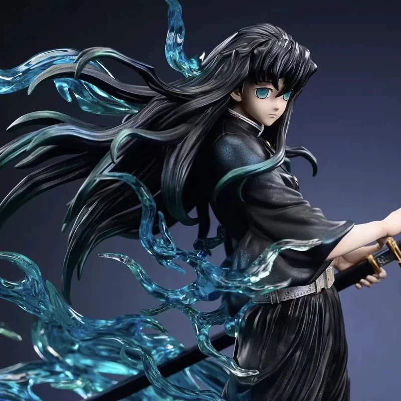 Demon Slayer Tokitou Muichirou Pvc Action Figure 33cm Anime Figure Gk Statue Model Toys Collection Doll Kids Christmas Gift Toy - Image 6