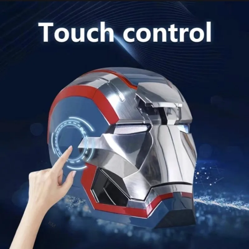 Iron Man War Machine Action Figure Voice Activated Motorized Wearable Cosplay Helmet Marvel Toy For Fans Surpris Halloween Gifts - Image 3