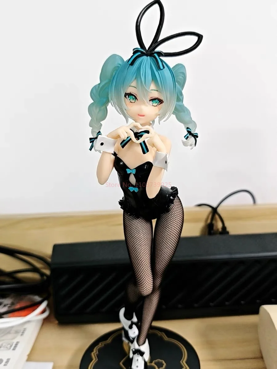 Genuine Anime Figure Hatsune Miku Rabbit Girl Kawaii Model Doll Genuine Action Anime Miku Figure Model Collectible Pendant Toys - Image 5