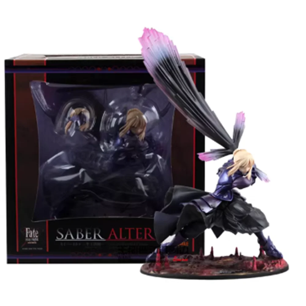 Anime Figure Fate/stay Night Altria Pendragon Alter Saber Model PVC Collection Gift Toy Sculpture Desktop Decorations 19CM