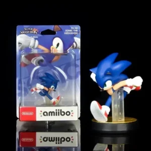 Sonics Anime Cartoon PVC Game Action Figures Sonics Scale Model Desktop Ornament Kids Christmas Birthday Gift Toy