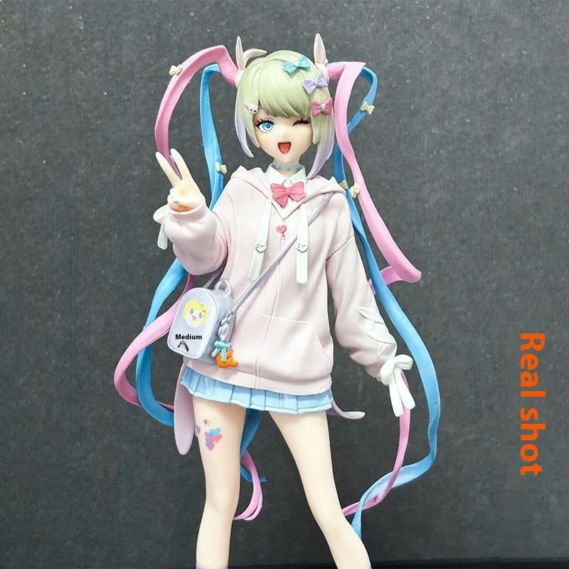 21cm Needy Girl Overload Ame-Chan Game Figures Game Gk Statue Cartoon Girls Models Collectible Toys Cute Ornament Doll Boys Gift