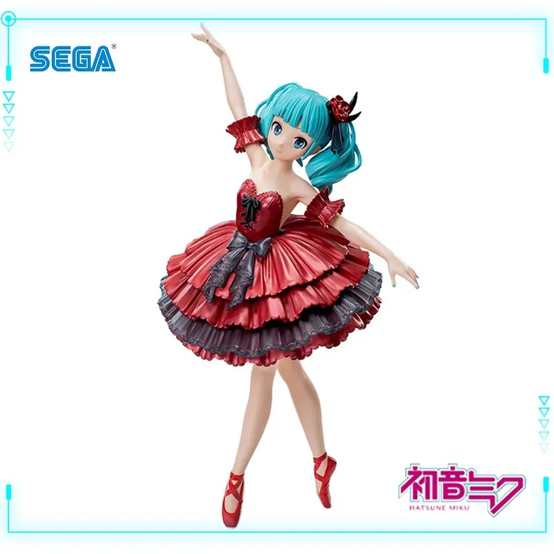 SEGA Original Genuine Hatsune Miku Project Diva Mega 39's Hatsune Miku Luminasta Etoile Ver 18cm Collections Model Toys Figures