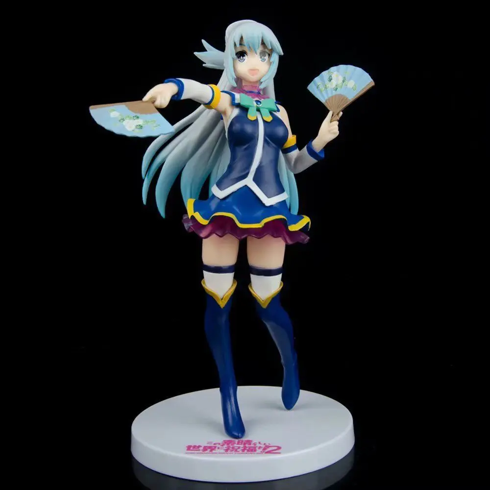 19CM Anime Kono Subarashii Sekai ni Shukufuku o! Aqua Figure 1/8 Model Toy Doll Aciton Figure PVC - Image 7