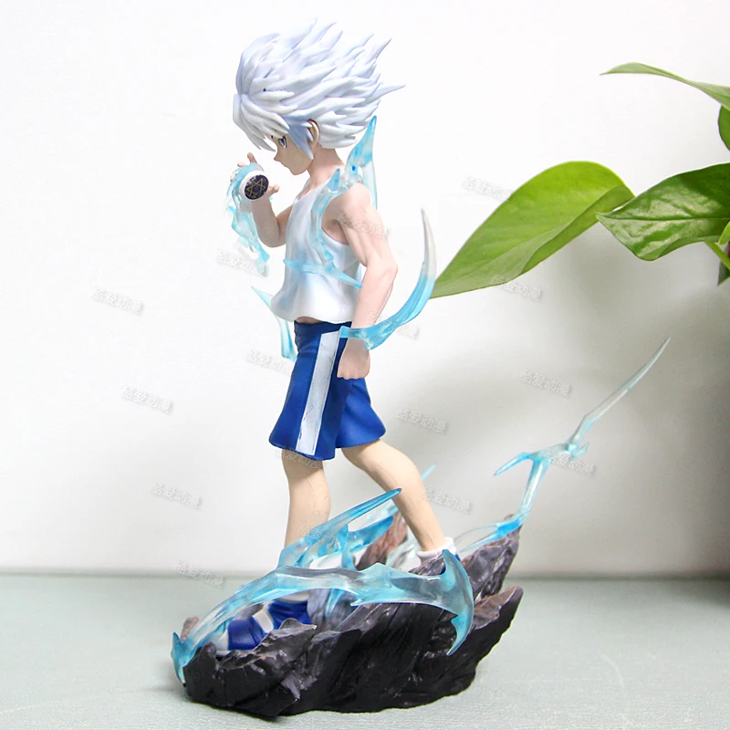New Nuevas Figuras De Anime Hunter × Hunter Killua Zoldyck Figura AccióN De Manga Modelo Pvc Estatua Coleccionable Ornamento - Image 4