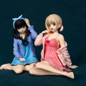 Anime Lycoris Recoil Figurine Takina Inoue Action Figures 10.5cm PVC Cute Collection Peripheral Model Desktop Decoration Gifts