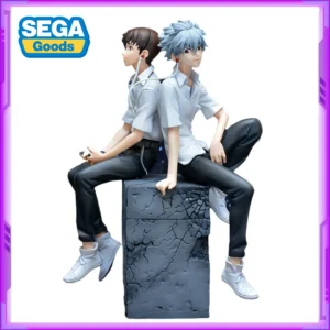 Original SEGA EVA Ikari Shinji Nagisa Kaworu PVC Anime Figures Action Figure Model Toys