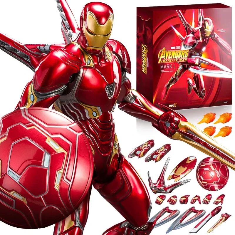 ZD Toys Iron Man Action Figure Joint Movable MK1 MK3 MK6 MK7 MK42 MK45 MK50 MK85 MK17 MK33 MK39 Adult Collection Figure Gift - Image 16