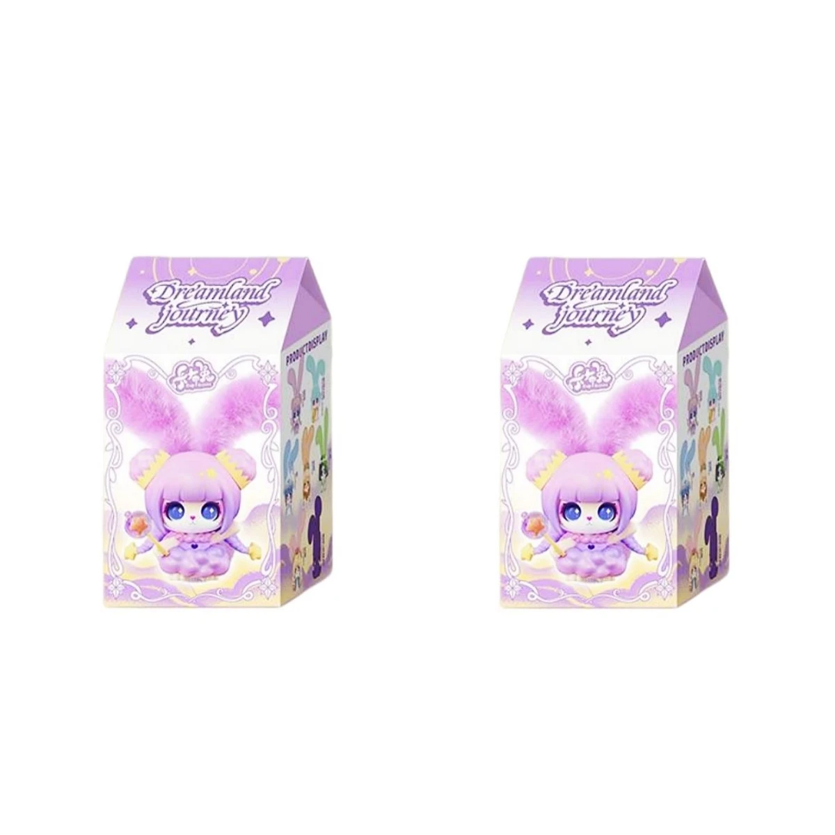 Cup Rabbits Dreamland Journey Series Anime Action Figure Guess Bag Ornament Figurines Home Decor Desktop Dolls Model Girls Gift - Image 12