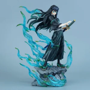 Demon Slayer Tengen Uzui Tokitou Muichirou‌ GK Statue Anime Figure Desktop Decoration Collectible Model Large Size
