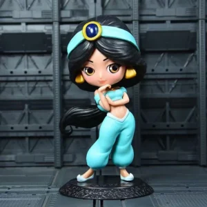 Disney 14cm Q version Princess Aladdin PVC Action Figures Model Doll Toys