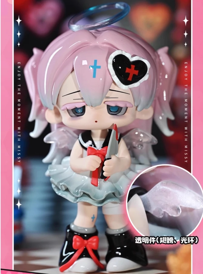 Missy Sweet Mourning Lolita Series Cute Action Figure Toys Kawaii Anime Figures Dolls Toy Gift - Image 7