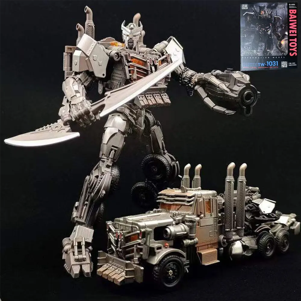 Deformation BAIWEI TW1026 TW-1026B Transformation Ironhide Weaponeer KO SS14 SS-14 Weapon Expert Truck Action Figure Robot Toys - Image 21