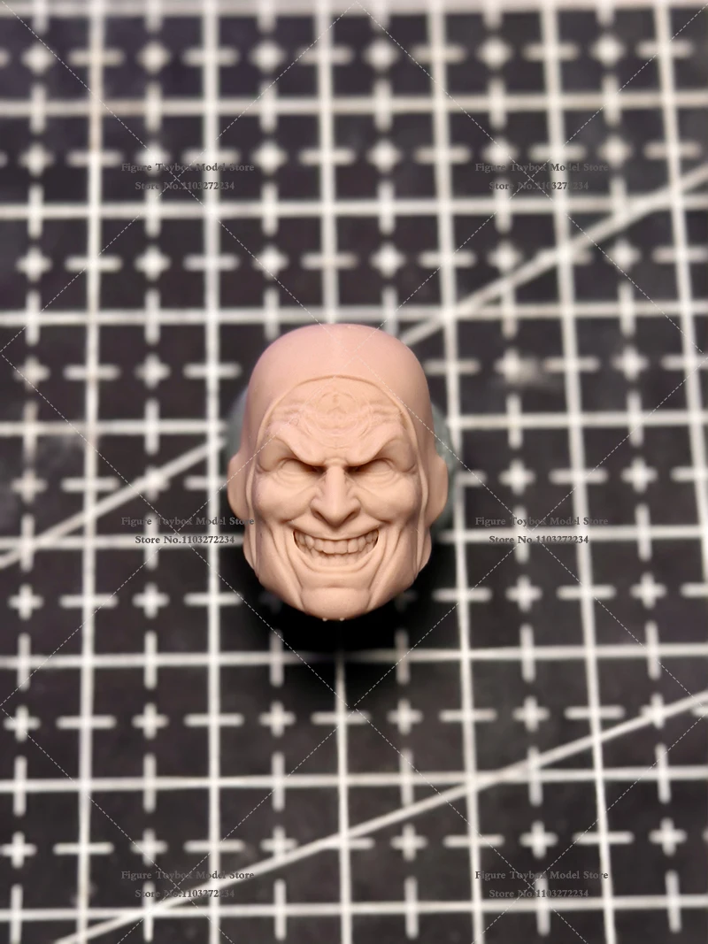 1/12 Bullseye Man Figure Comic Villain Unpainted Head Sculpt Model Toys Accessory For 6" Ml Shf Mezco Figure Body Customization - Image 12