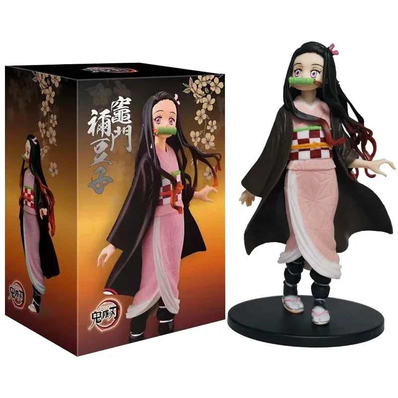 Anime Figure Demon Slayer Action Figure Toys Kimetsu No Yaiba Doll Tanjiro Nezuko Zenitsu Figurine Inosuke Warrior PVC Model Toy - Image 5