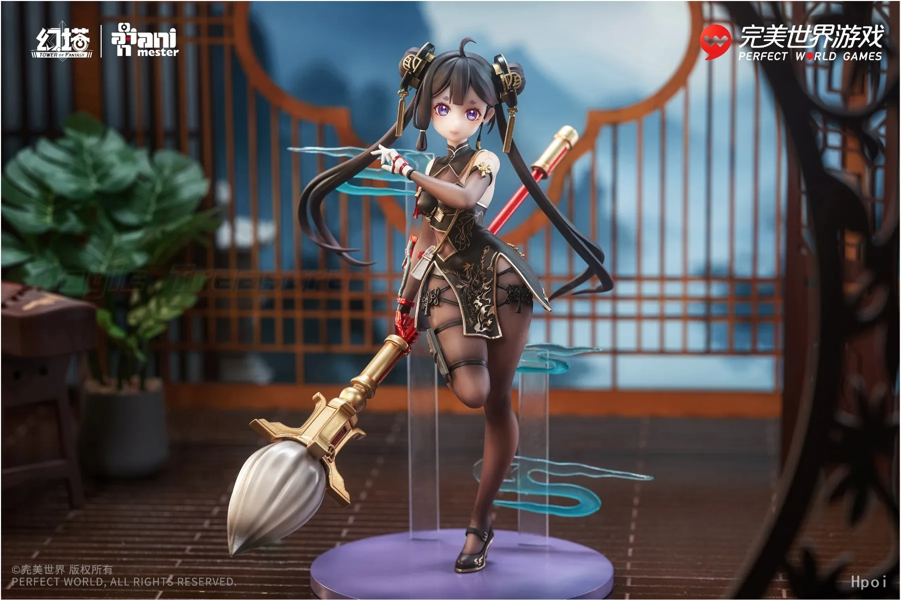 【In Stock】original AniMester Tower of Fantasy Liuhuo Mochi Qingxiu 1/7 Scale Figure Toy Gift