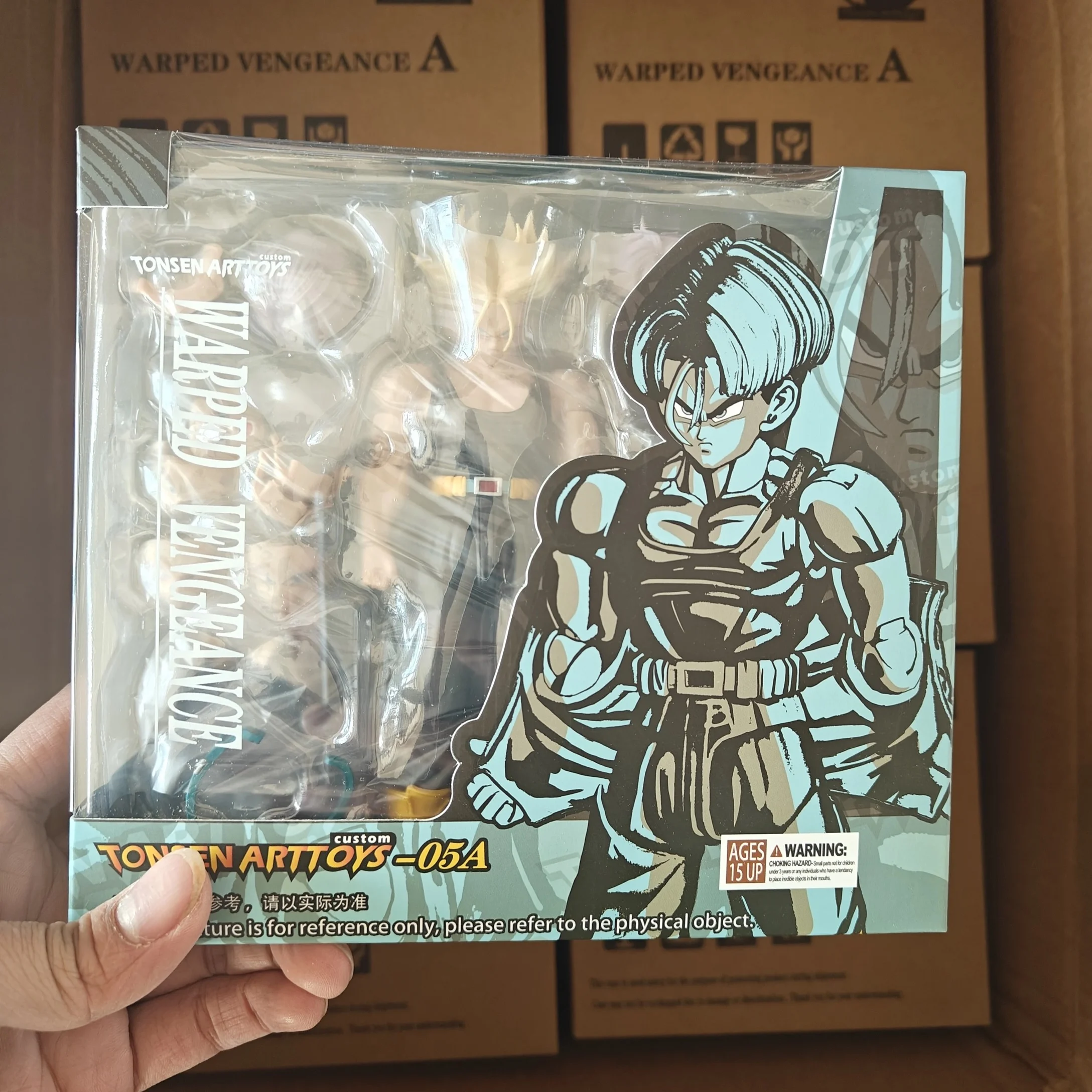 Tonsenarttoys Tonsen Arttoys Kamione Trunks 05a 05b Dragon Ball Z Super Saiyan SSJ SSJ2 Anime Action Figures Models Toys Gifts - Image 7